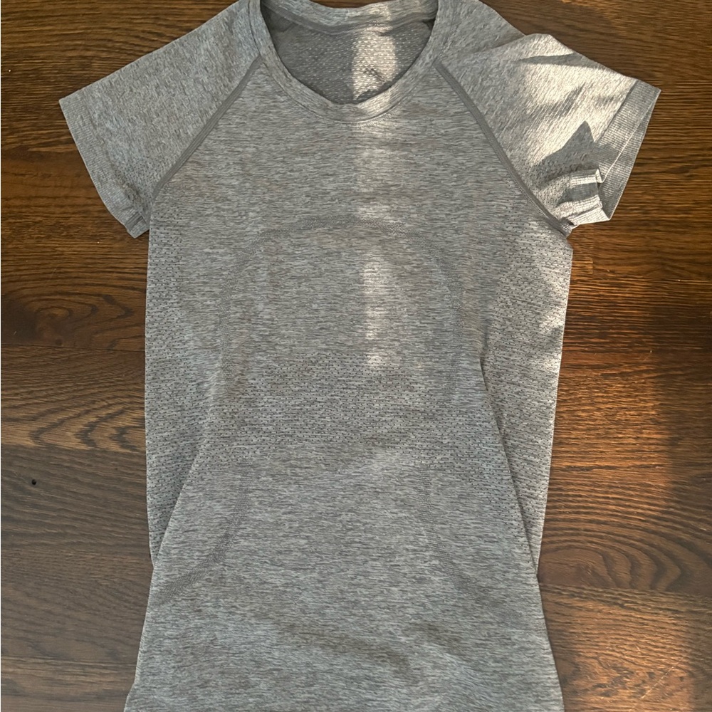 LULULEMON Gray Swiftly Tech Shirt